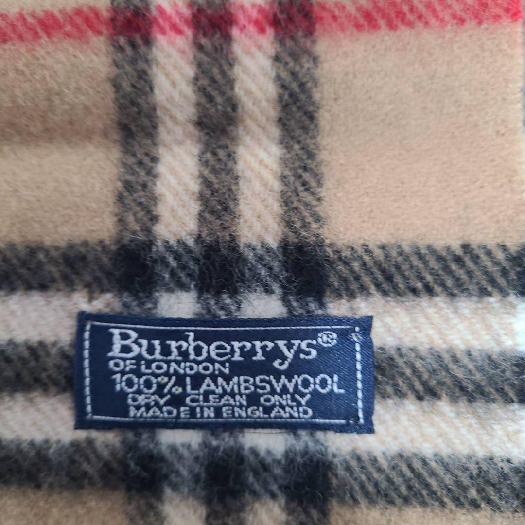 未使用級BURBERRY LONDONバーバリーキッズ　マフラー、帽子、手袋 ⓵