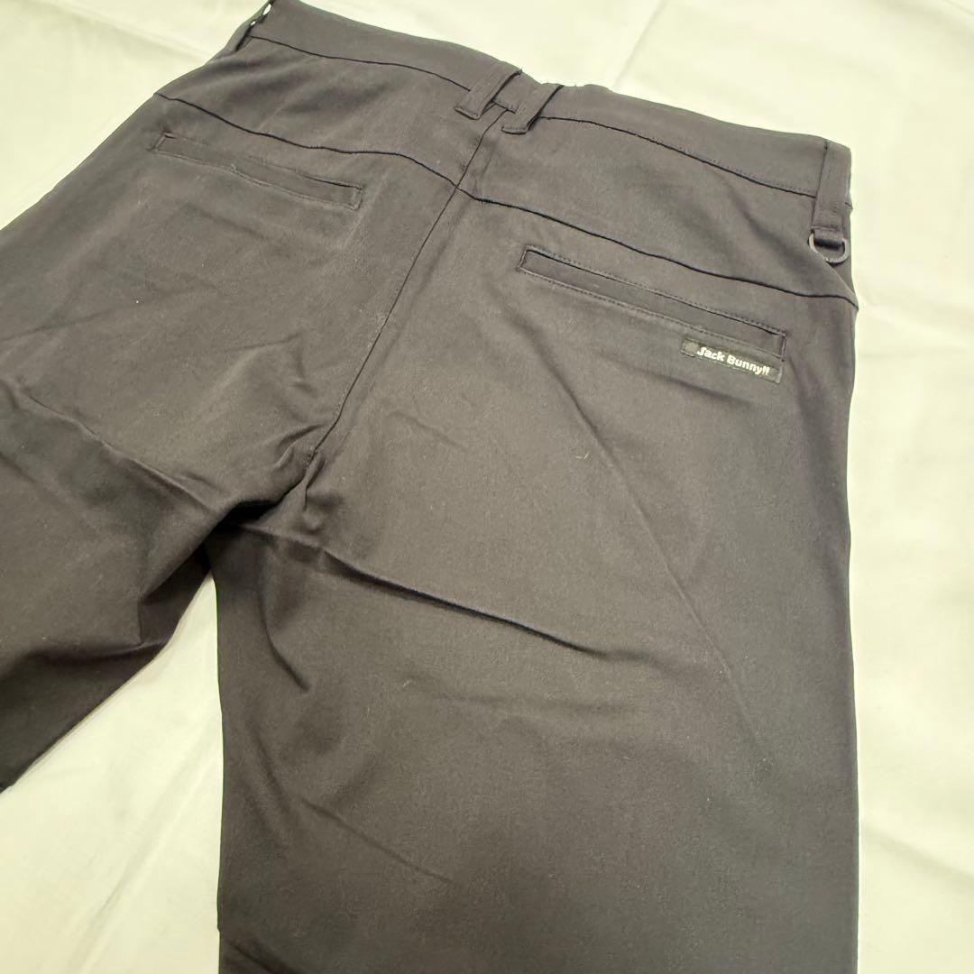新品　ジャックバニー ストレッチパンツ ゴルフウェア 5サイズ　ブラック