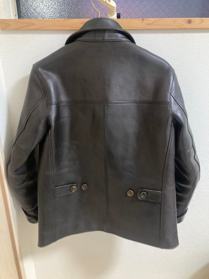 【限定】LUA × ワイツーレザーカーコート LUA別注エコホース（茶芯）