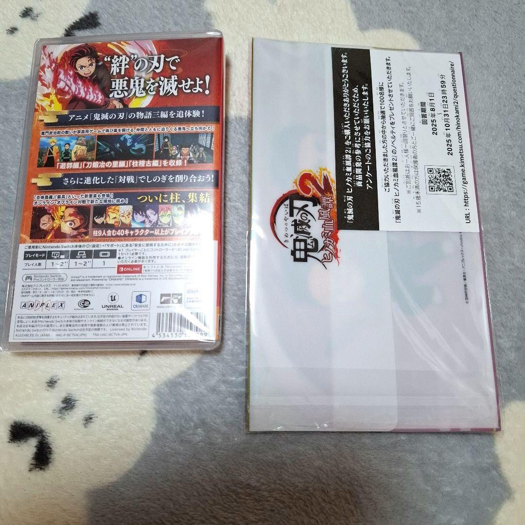 鬼滅の刃 ヒノカミ血風譚 2 Switch 通常版