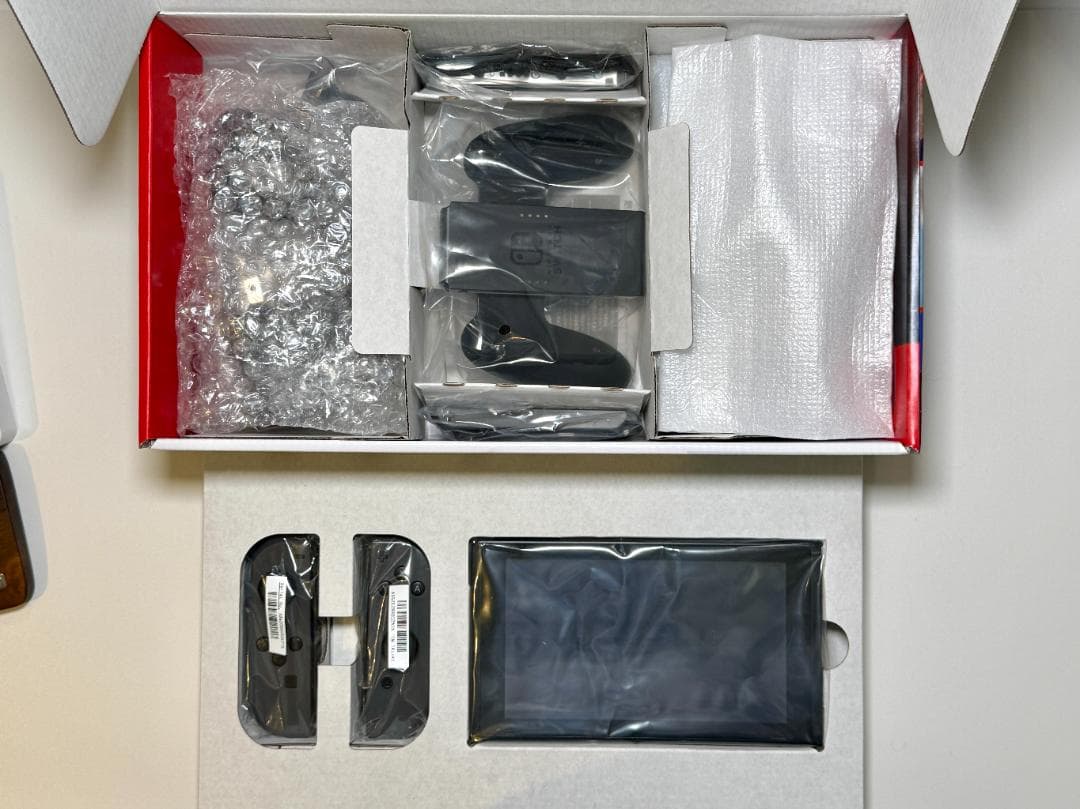 Nintendo Switch 本体 グレー 完品 動作確認済 初期化済