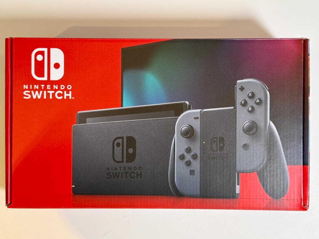 Nintendo Switch 本体 グレー 完品 動作確認済 初期化済