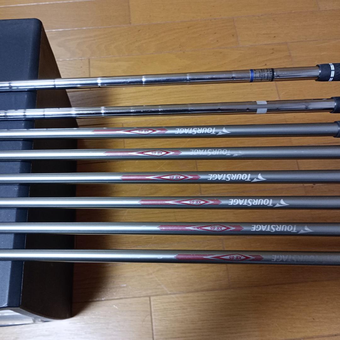 ⛳ ツアーステージ　ゴルフクラブセット アイアングリップ交換済