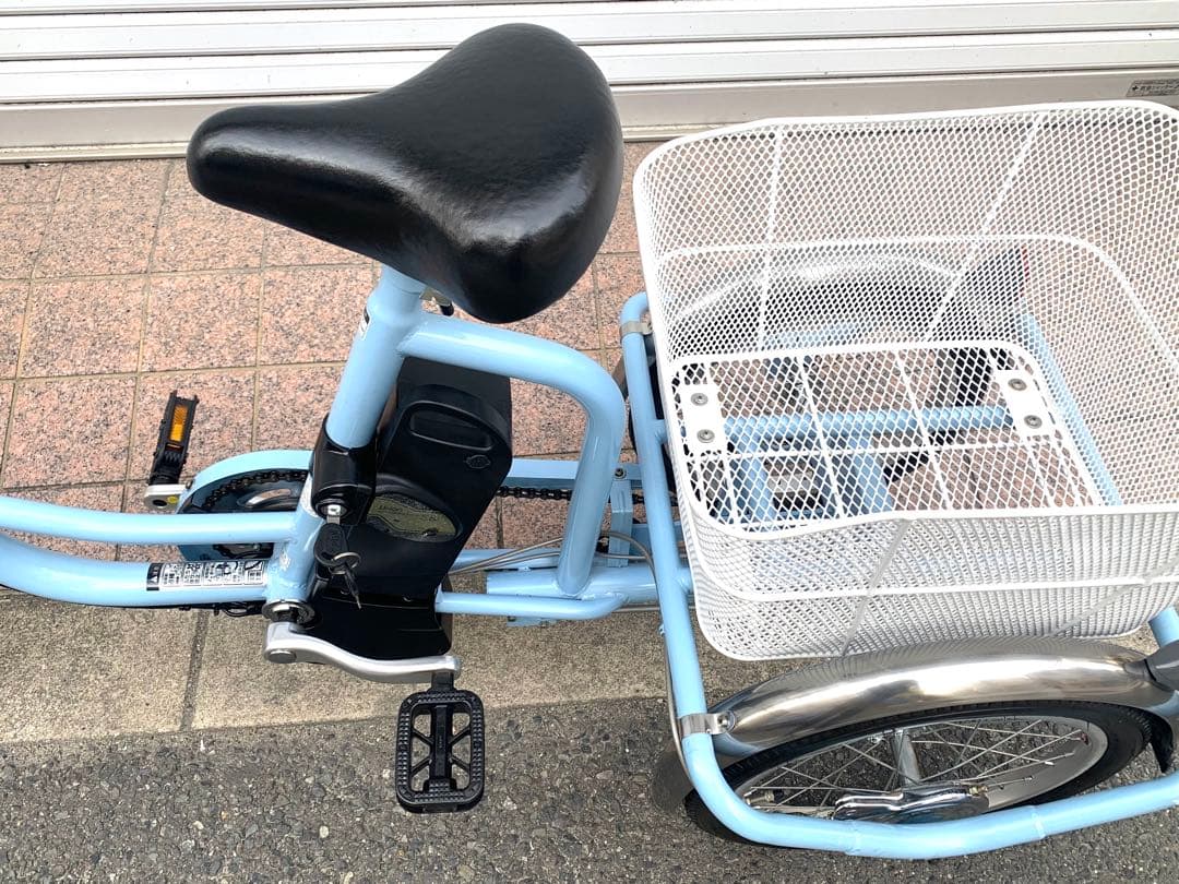 送料無料AshiakuCharlie電動三輪自転車5.8Ah 20-16インチ