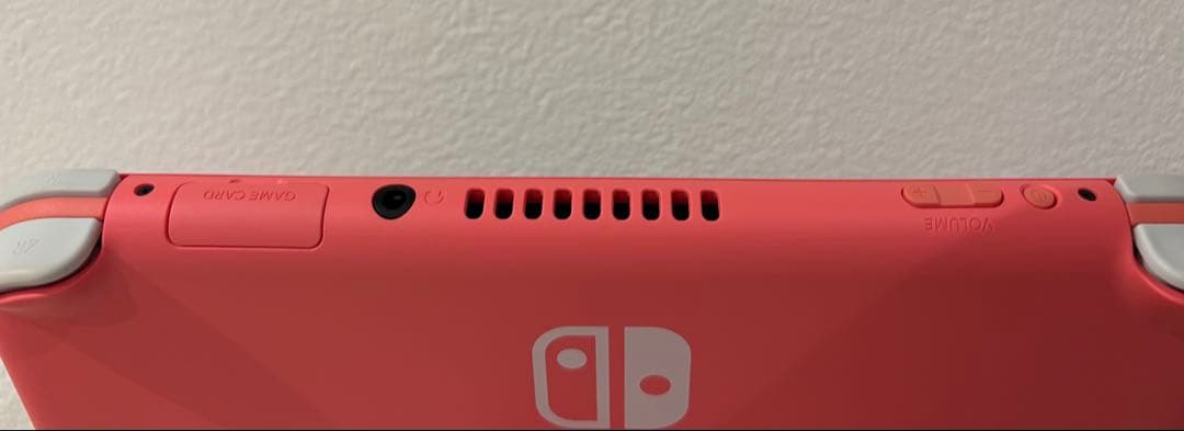 Nintendo Switch Lite 本体　コーラル　ピンク　充電器　箱あり