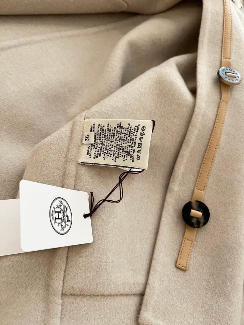 か*ず様 Hermès エルメス　カシミアコート　36
