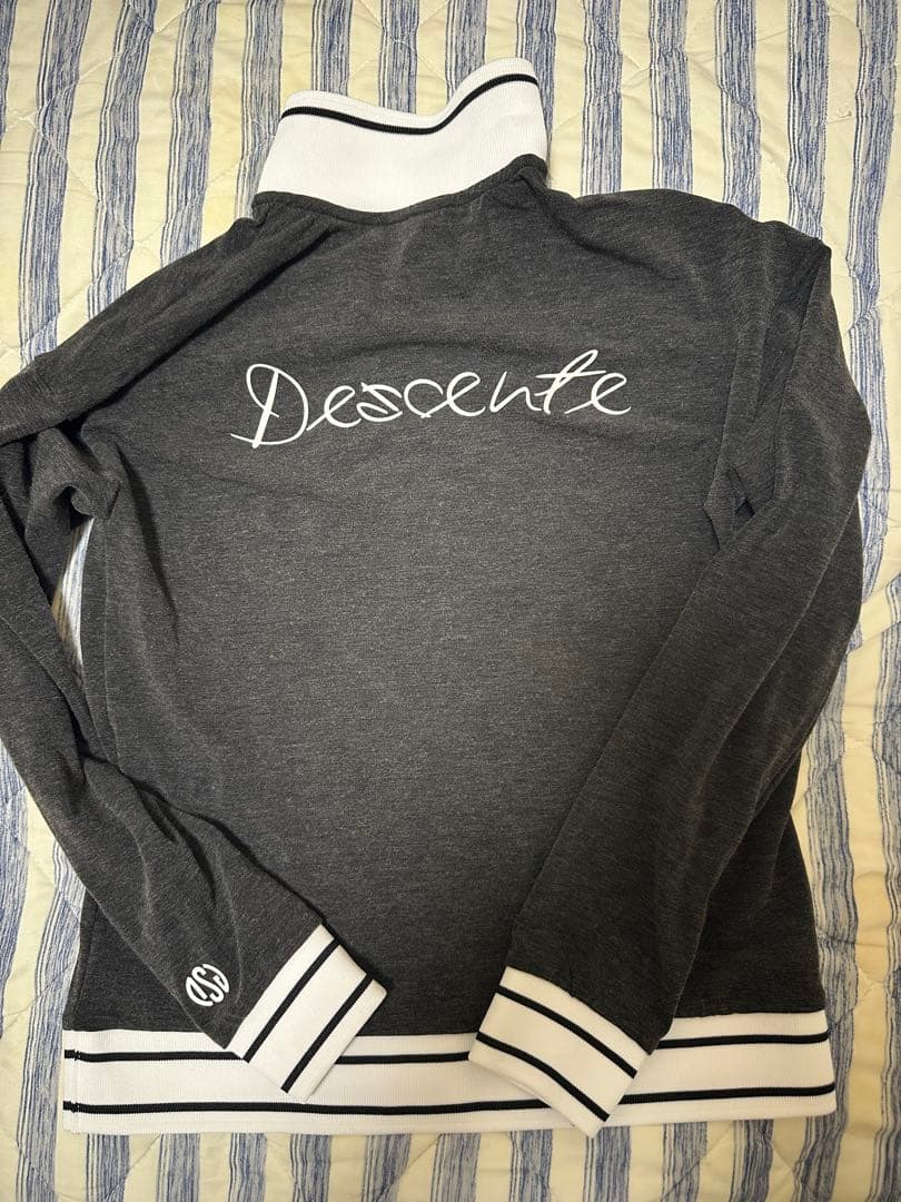 デサントゴルフ 長袖 ポロシャツ S DESCENTE GOLF