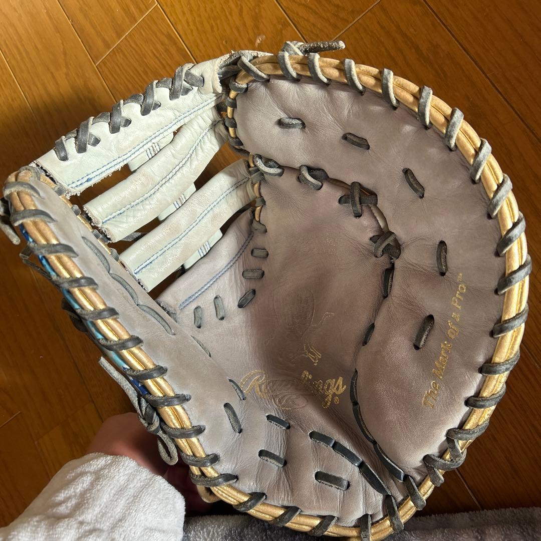 Rawlings 野球グローブ ホワイトレザー