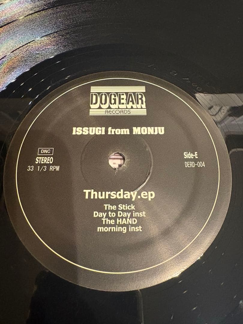ISSUGI Thursday EP レコード