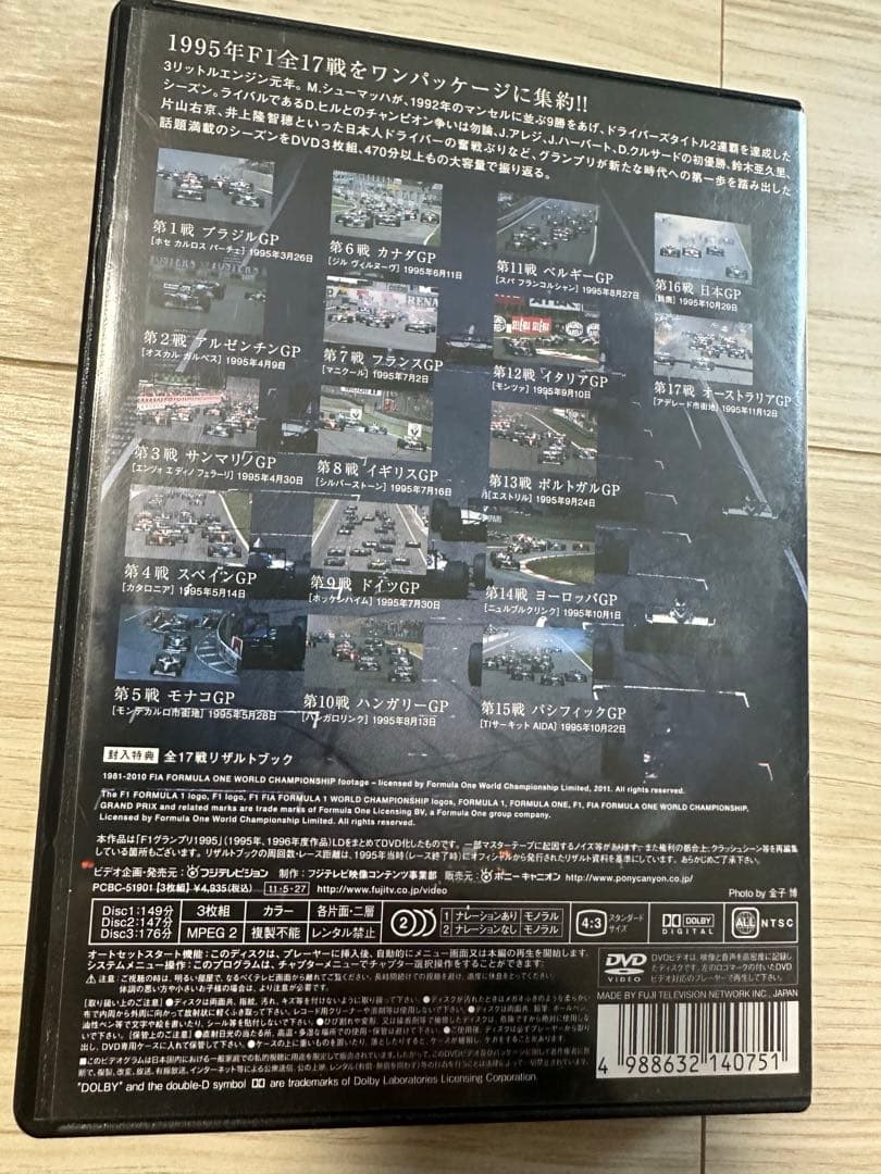 フジテレビF1 Legends F1 Grand Prix 1995