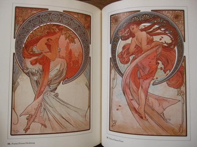 画集　Alphonse Mucha　アルフォンス・ミュシャ　カタログレゾネ