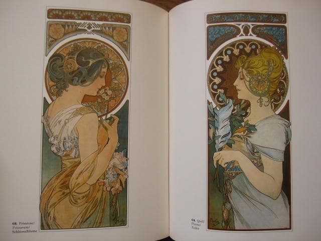画集　Alphonse Mucha　アルフォンス・ミュシャ　カタログレゾネ