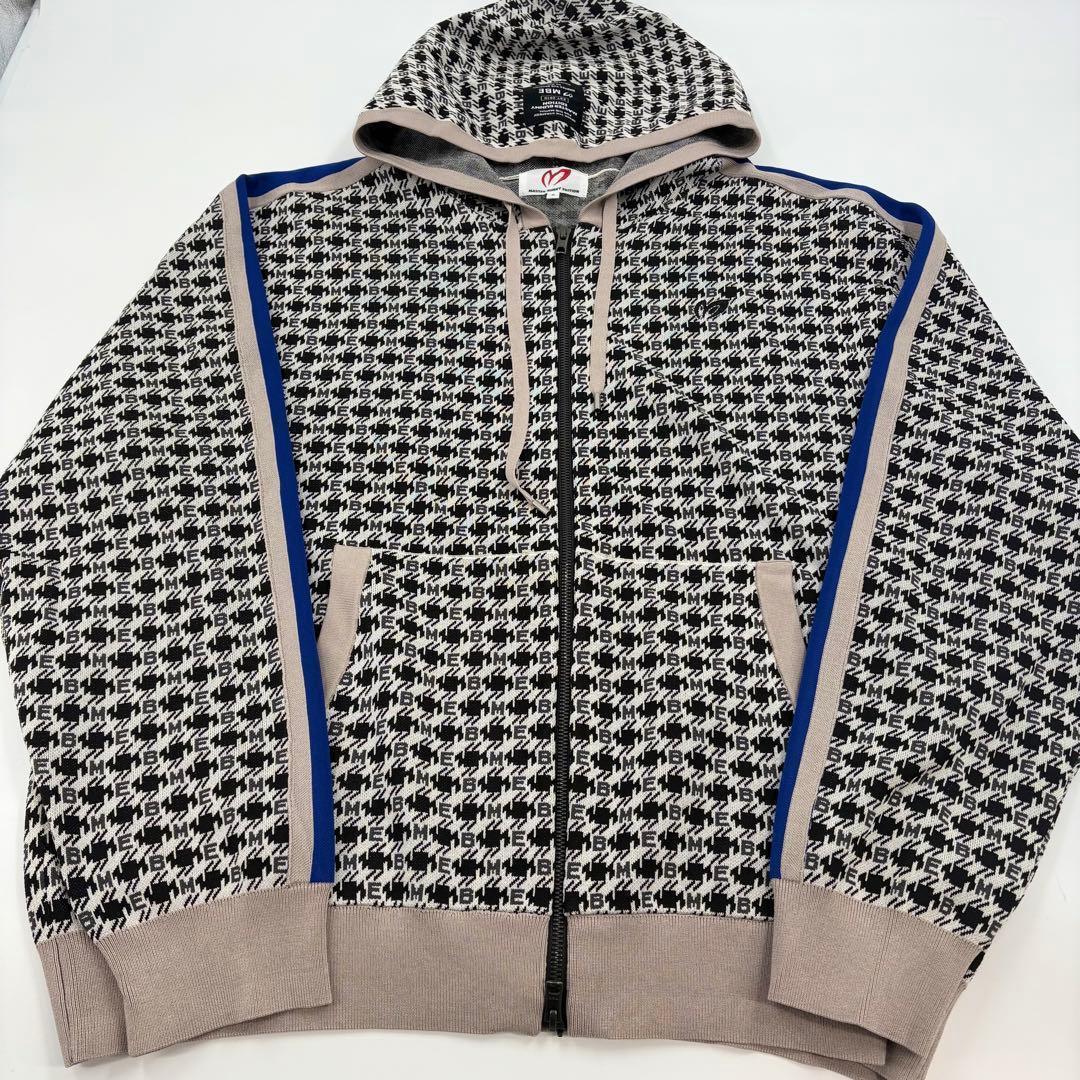 美品　マスターバニーエディション　モノグラム　ニットパーカー　6(XL 717