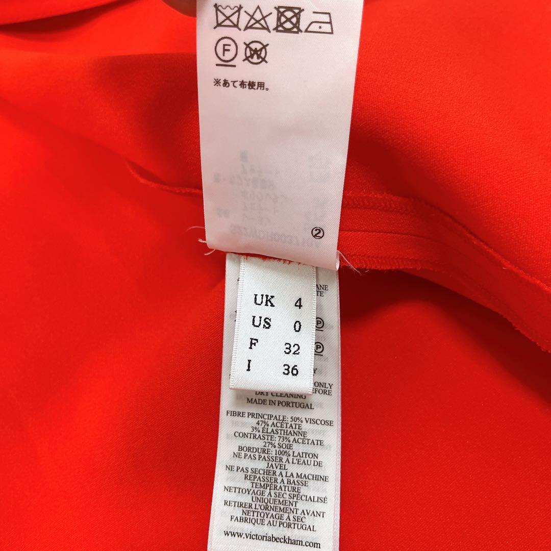 美品◇VICTORIA BECKHAM ワンピース　レッド