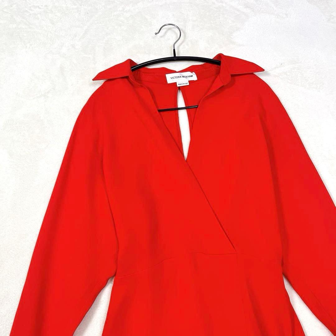 美品◇VICTORIA BECKHAM ワンピース　レッド