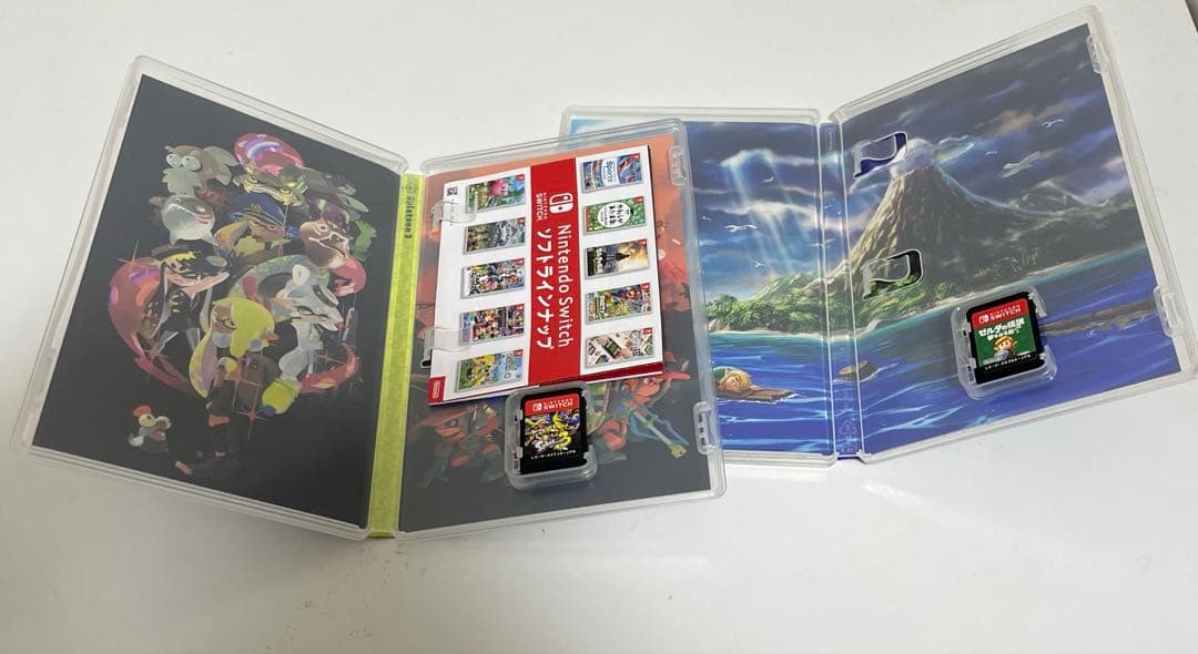 Switch ソフト　スプラトゥーン3 ゼルダの伝説夢をみる島