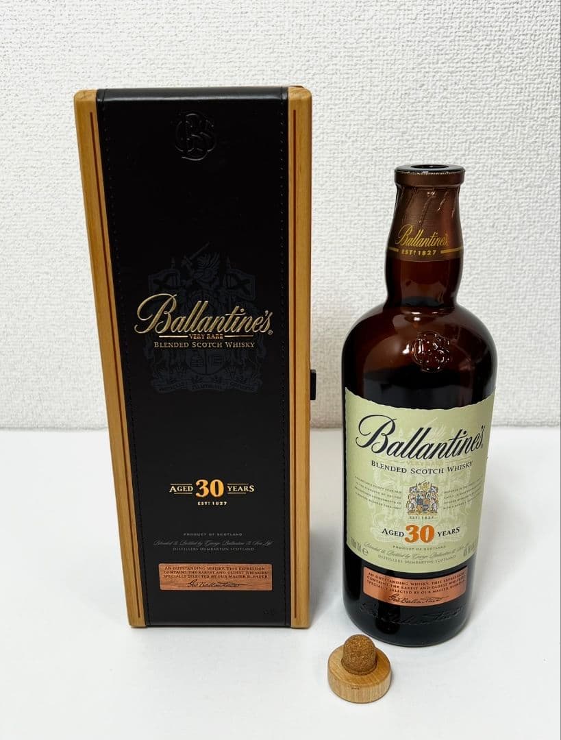 バランタイン 17年 30年 空瓶 木箱付 ディスプレイ用