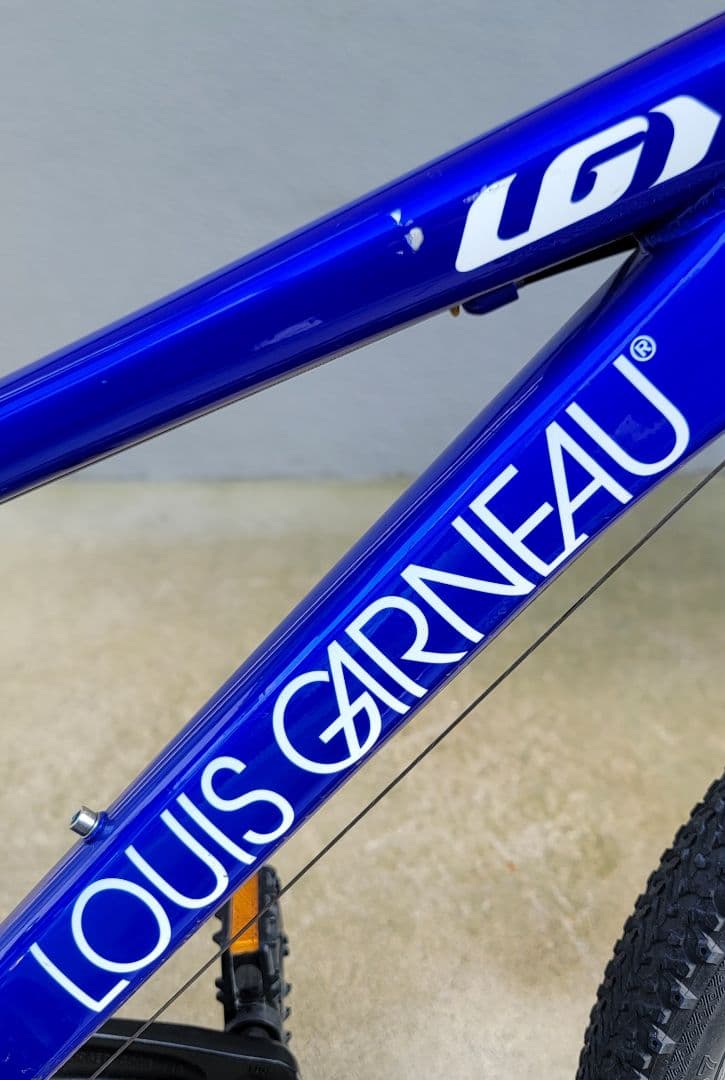 LOUIS GARNEAU（ルイガノJ22）キッズバイク 青 前カゴ付き