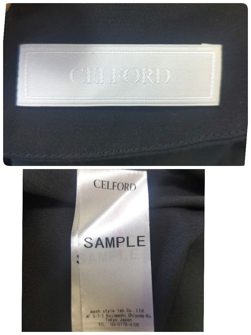 専用✨CELFORD　HANAEMORI　蝶ネクタイ付き　プリーツ　ワンピース