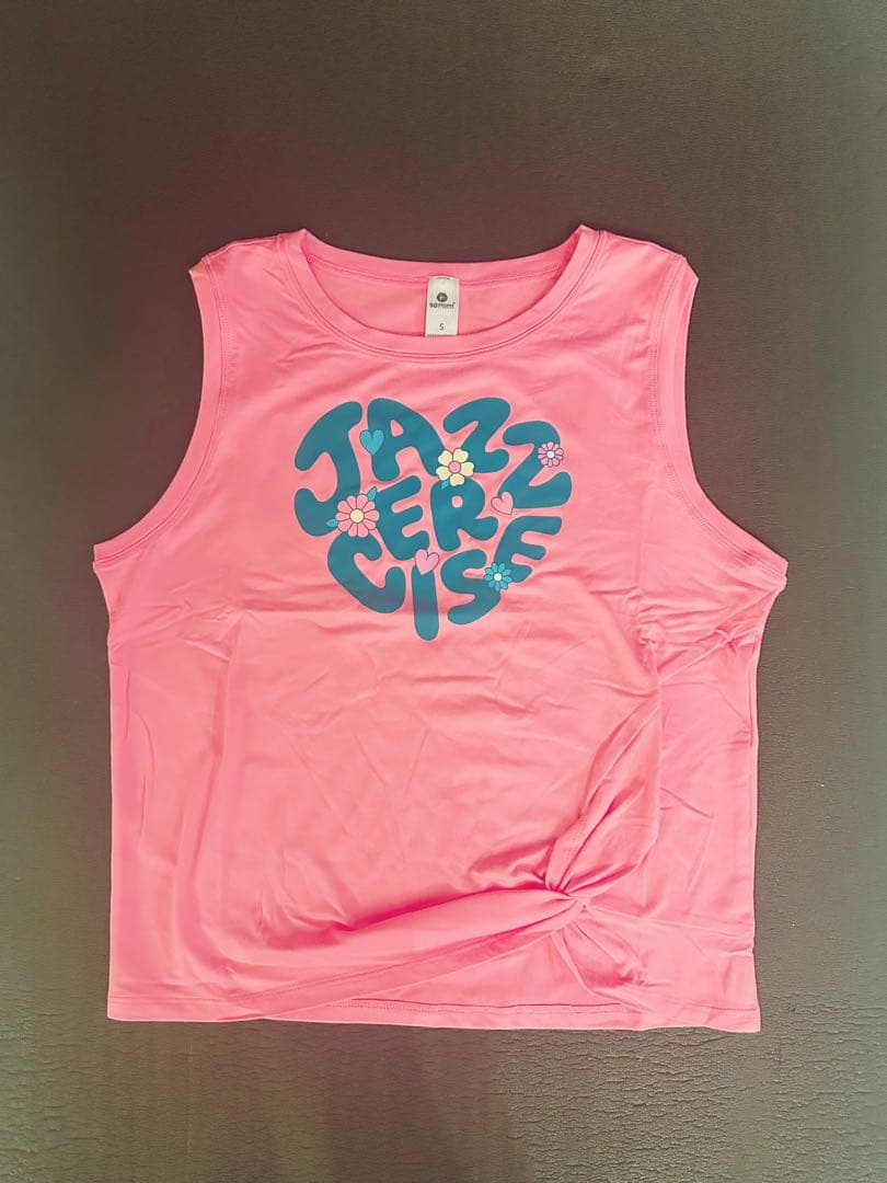 Jazzercise ジャザサイズ タンクトップ ピンク