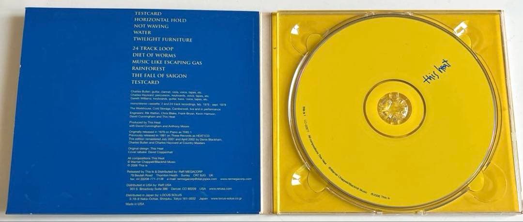 This Heat/This Is 1 CD 2006年盤 廃盤希少