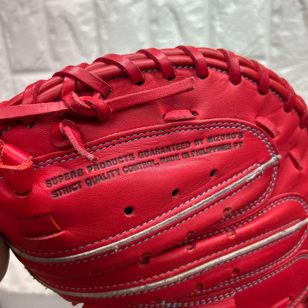 【美品】野球 グローブ 軟式 少年野球 キャッチャーミット ミズノ セレクト9