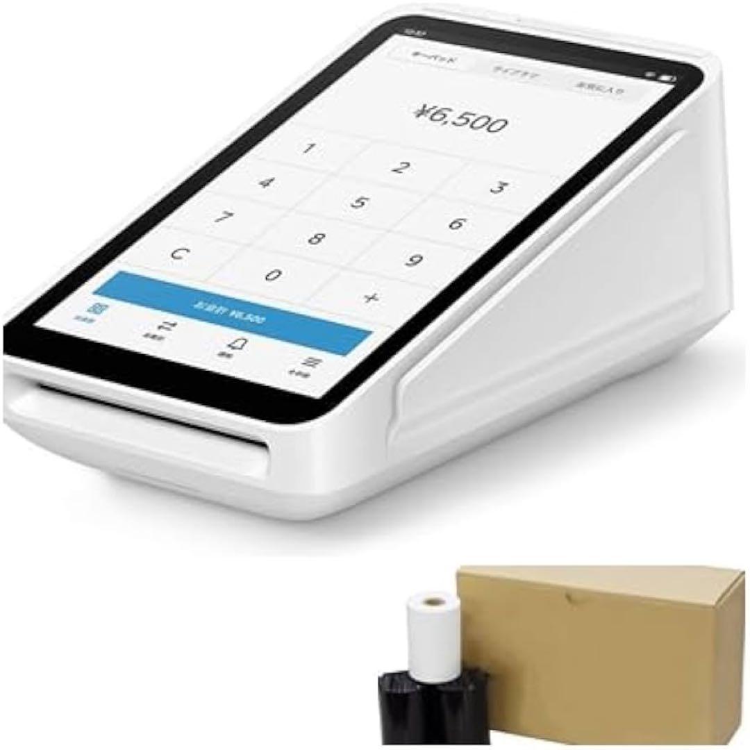 新品未開封☆Squareターミナル+感熱紙20巻ロール
