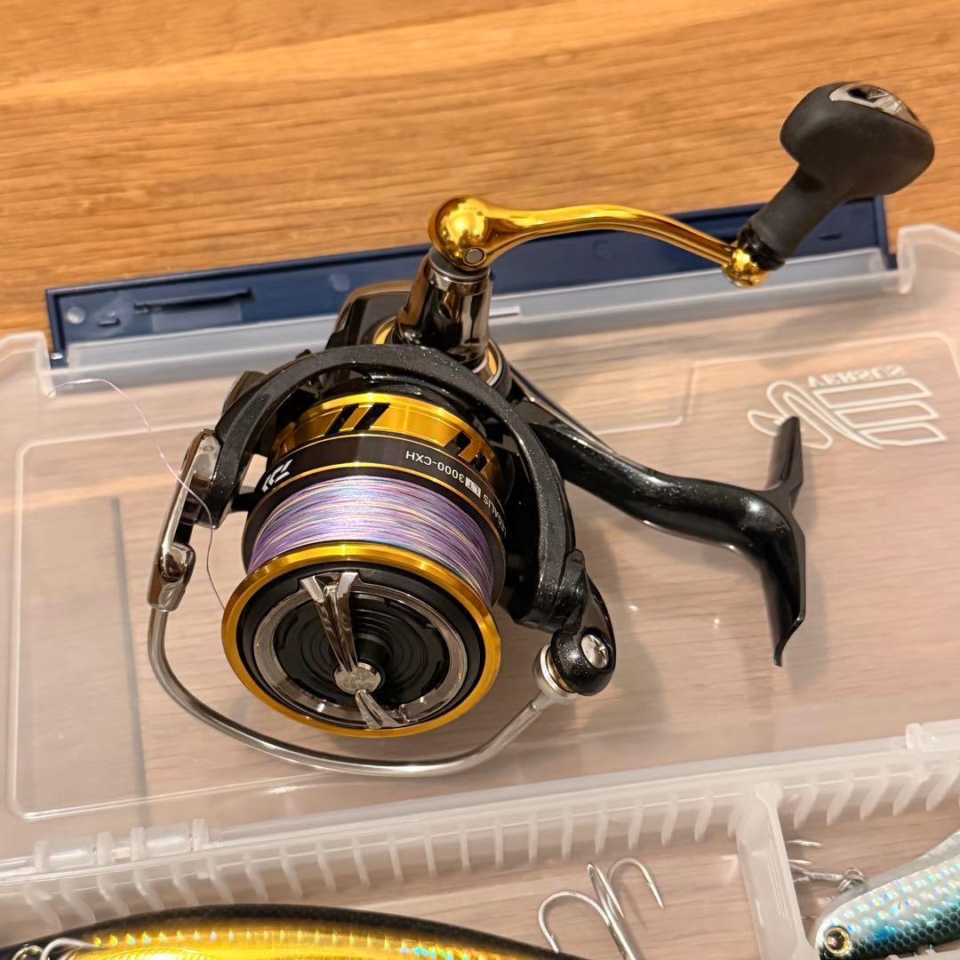 Daiwa 23LEGALIS LT3000-CXH ルアーセット