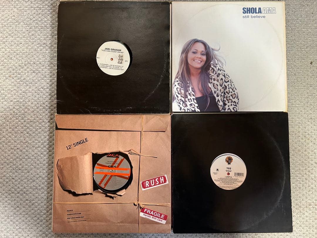 90年代R&B洋楽レコードコレクション６０枚