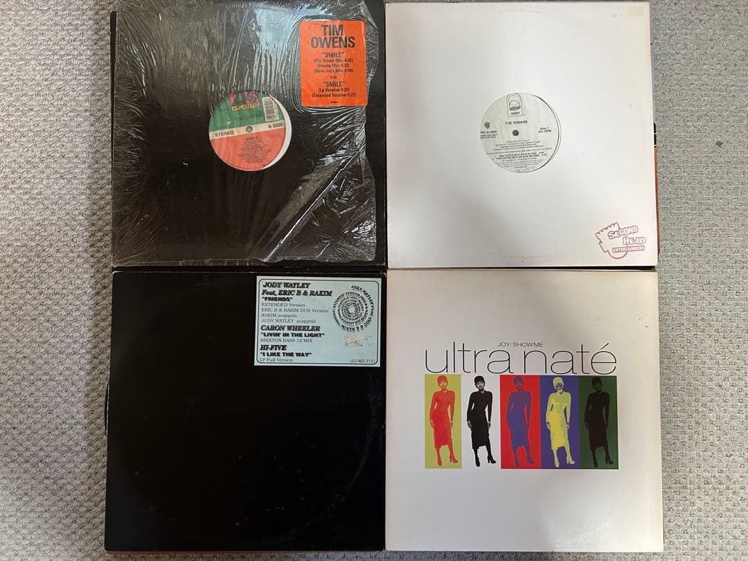 90年代R&B洋楽レコードコレクション６０枚