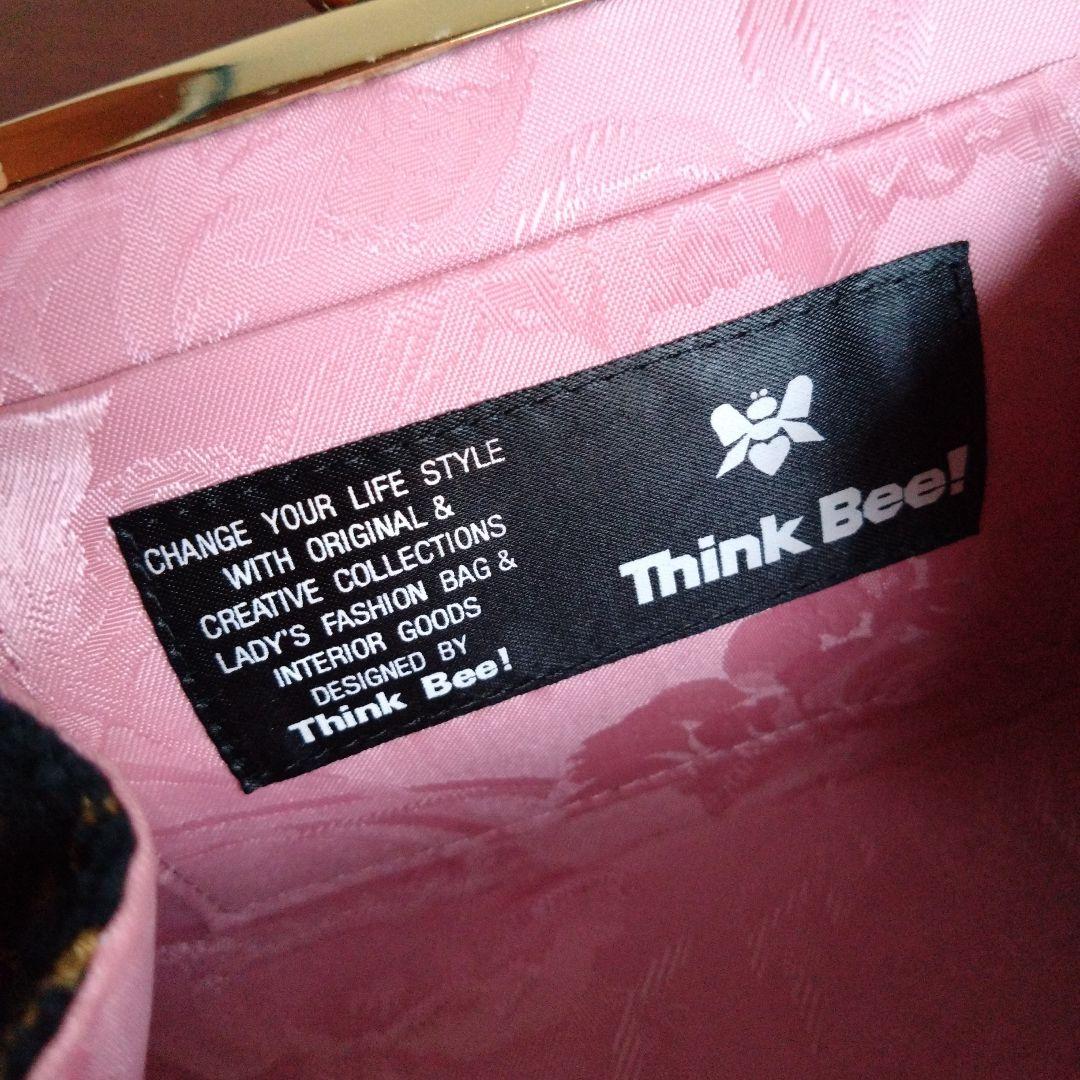 Think Bee!　シンクビー　パールハンドル　ミニ　パーティー　ハンドバッグ