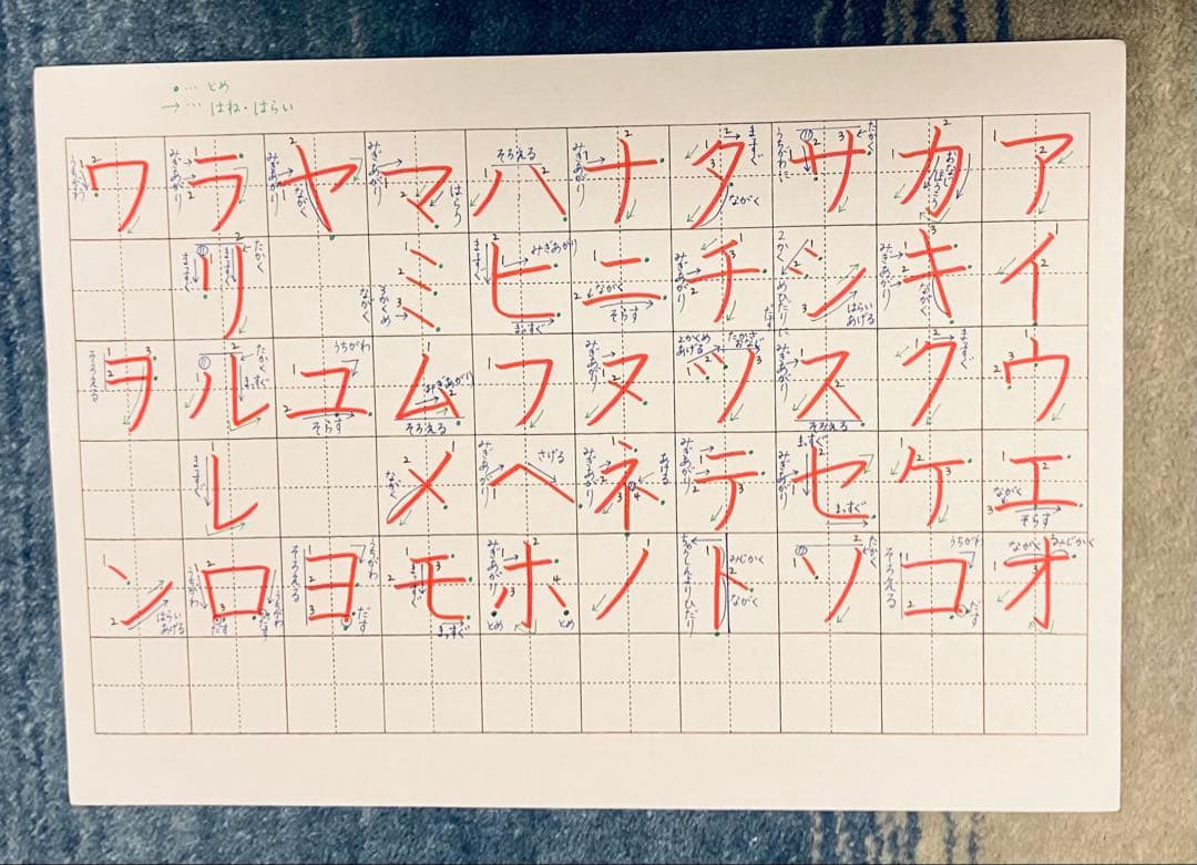 整った字が身につく！1～4年の漢字 ひらがな・カタカナ等⭐️紅福のお手本プリント⭐️