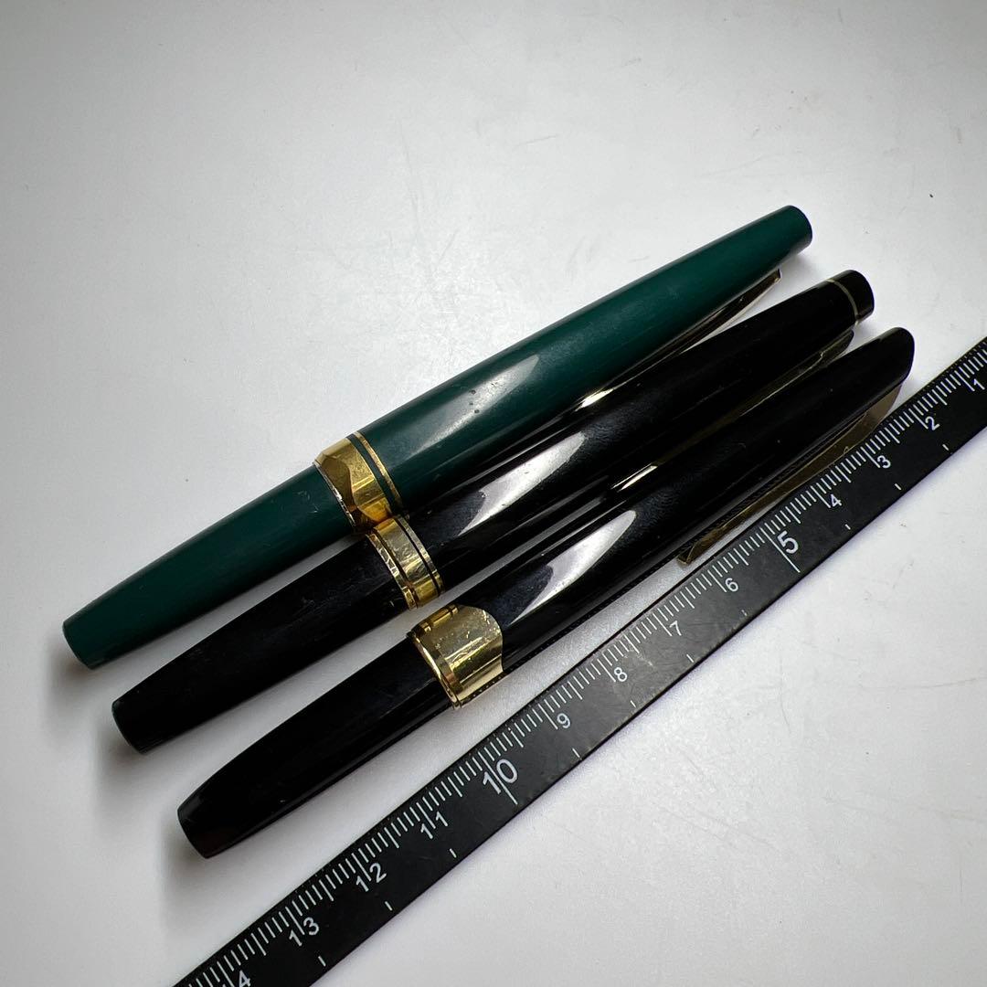 PILOT/PLATINUM 18K 750 14K刻印　万年筆3本