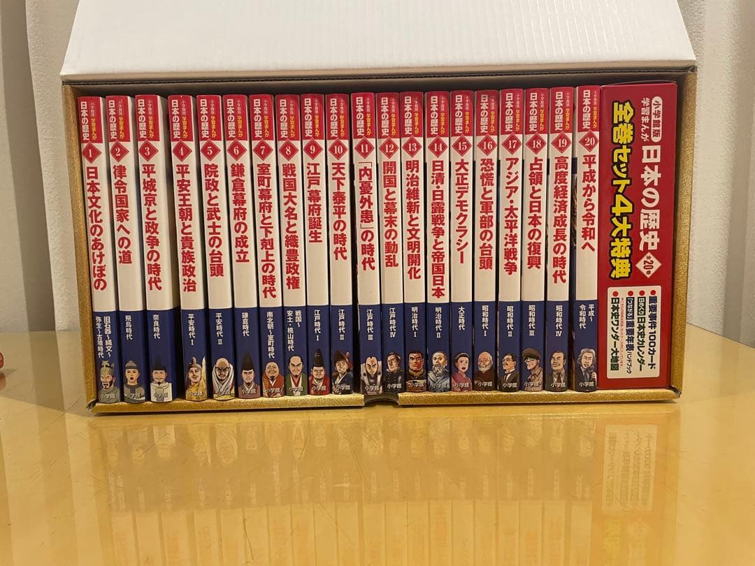 日本の歴史 学習まんが 20巻セット