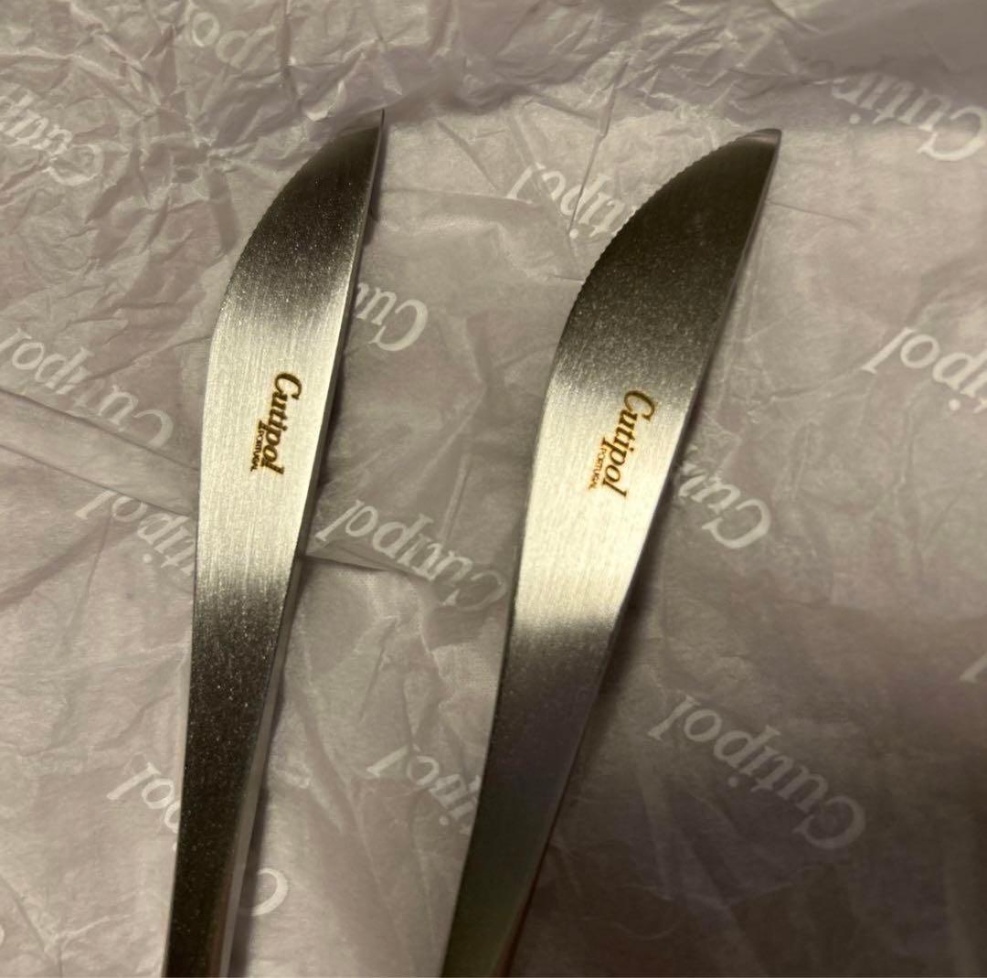 正規品 Cutipol クチポール　GOA Black Silver ペアセット