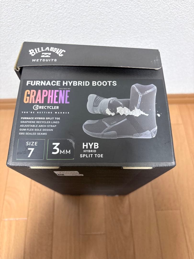【新品】US7 3mmビラボン サーフブーツ
