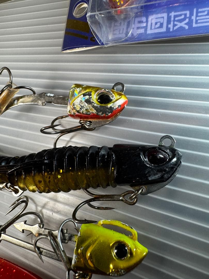 【9本まとめ売り】ジグヘッドワームセット　クイックセット　浜王　ハウル