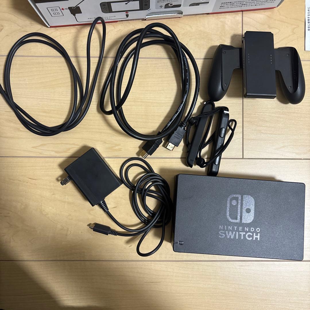Nintendo Switch グレー 本体　付属品　一式セット