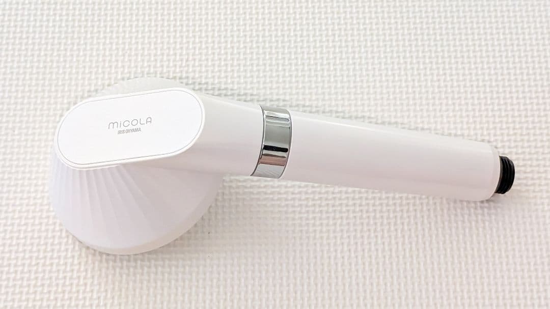 【超美品】miCOLA ホワイト シャワーヘッド　SH-M01