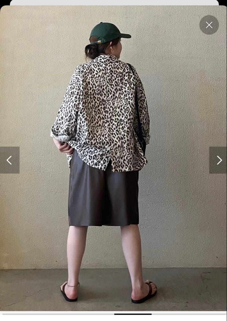 journal standard luxeレオパリネンジャケット