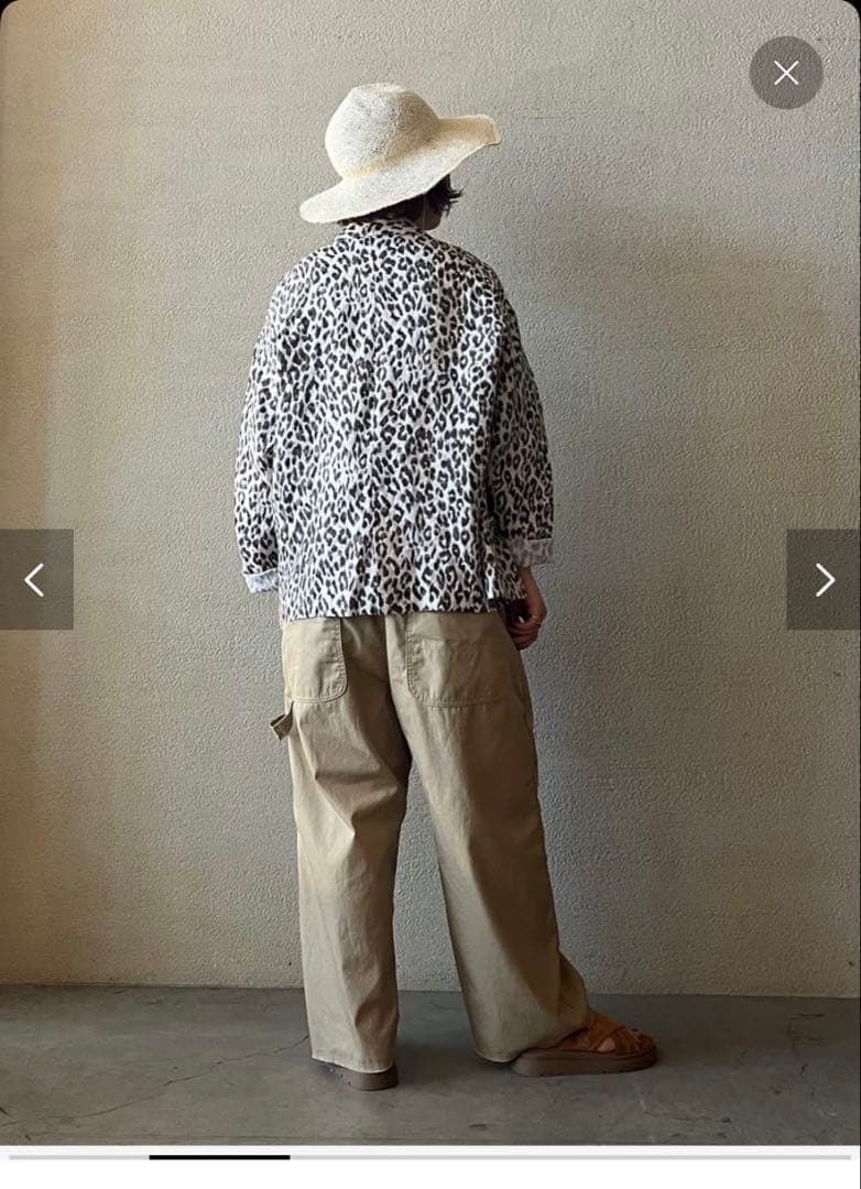 journal standard luxeレオパリネンジャケット