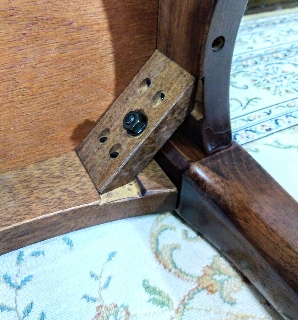 【猫脚アンティーク】センターテーブル　ヴィンテージローテーブル　✱美品✱