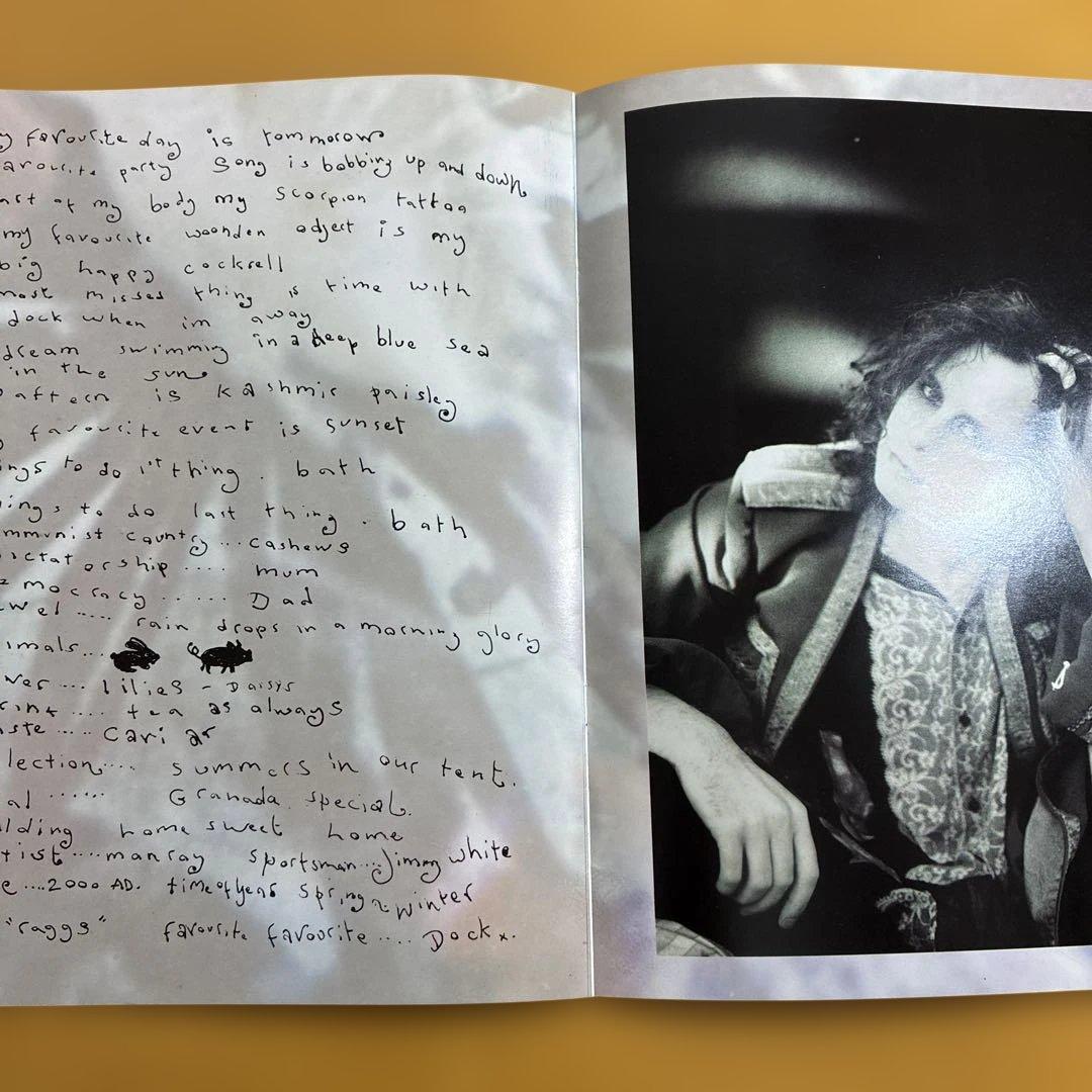 THE CURE : THE PRAYER TOUR （1989）パンフレット