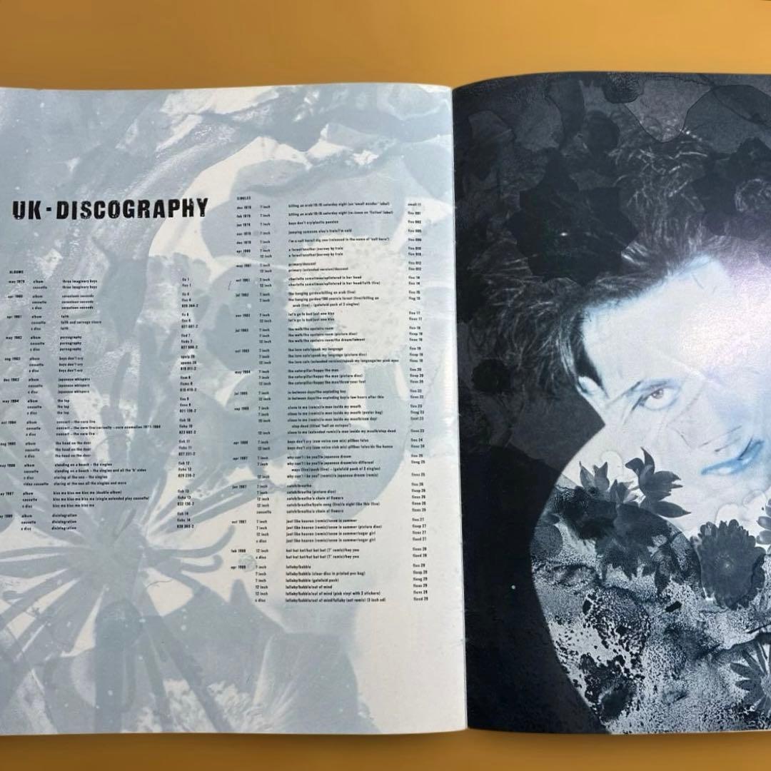 THE CURE : THE PRAYER TOUR （1989）パンフレット
