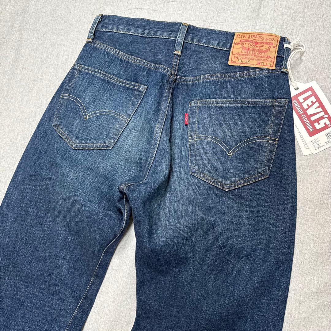 Levi’s 501XX 1955 復刻 日本製 赤耳 セルビッジデニム W28