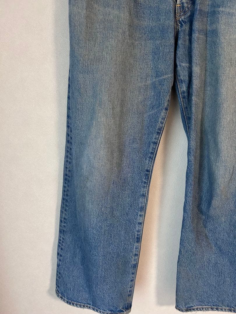 Ronherman denim ストーンウォッシュ ストレートデニム