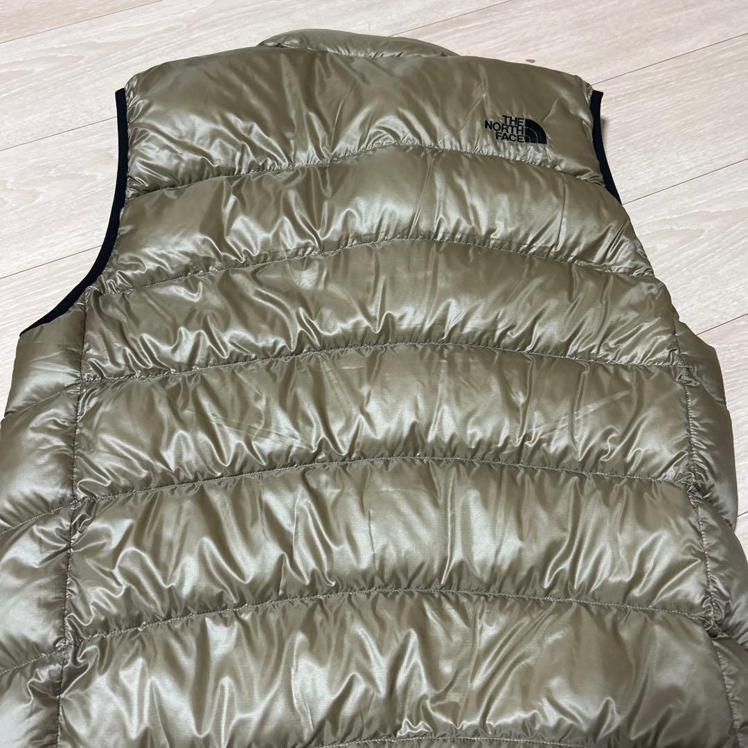 THE NORTH FACE ダウンベスト XL オリーブ