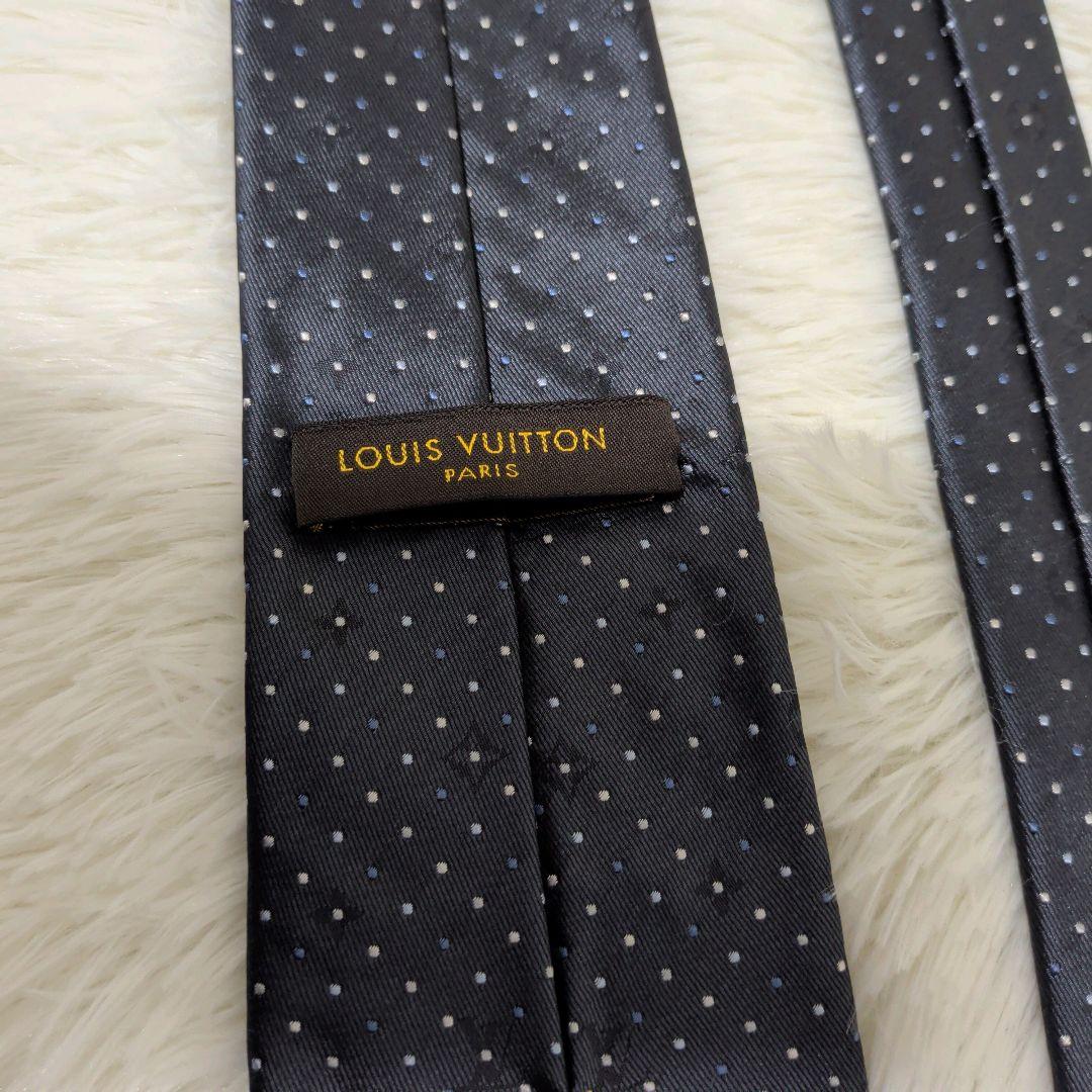 箱付き美品✨️　LOUISVUITTON　ネクタイシャドーモノグラム　ブラック