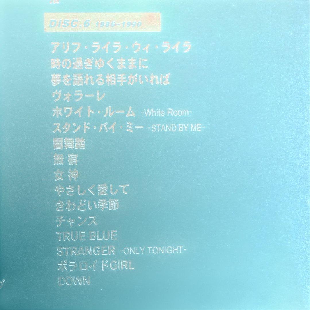 沢田研二 in 夜のヒットスタジオ〈6枚組〉DVD BOX帯付き美品　国内正規品