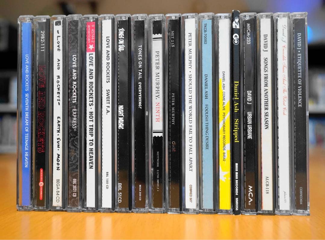 Bauhaus系列 ソロCD まとめ
